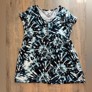 LuLaRoe Heidi Tie-Dye Dress